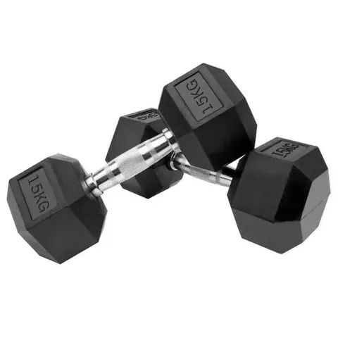 BOXED NEO SET OF 2 15KG HEX DUMBELL (2 BOXES)