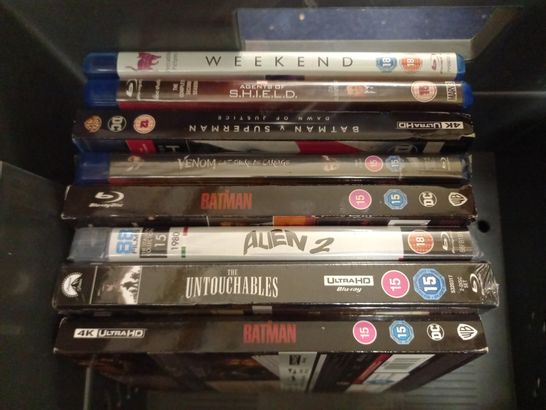LOT OF APPROXIMATELY 13 BLU-RAYS, TO INCLUDE DISNEY, LUPIN THE THIRD, THE BATMAN, ETC