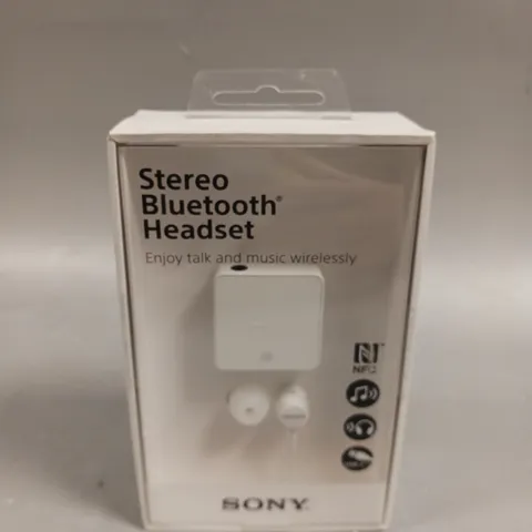 BOXED SONY STEREO BLUETOOTH HEADSET 