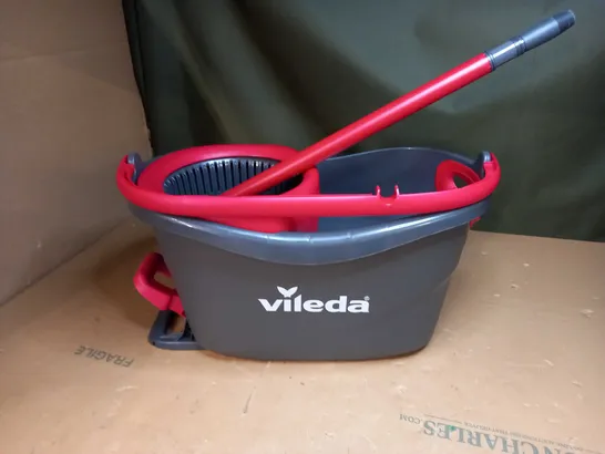 VILEDA TURBO 2 IN 1 MICROFIBRE MOP AND BUCKET 