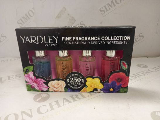 BOXED YARDLEY LONDON FINE FRAGRANCE COLLECTION 