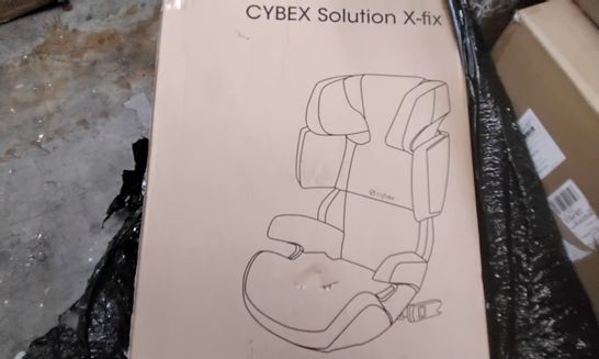SOLUTION X-FIX CAR SEAT - PURE BLACK 