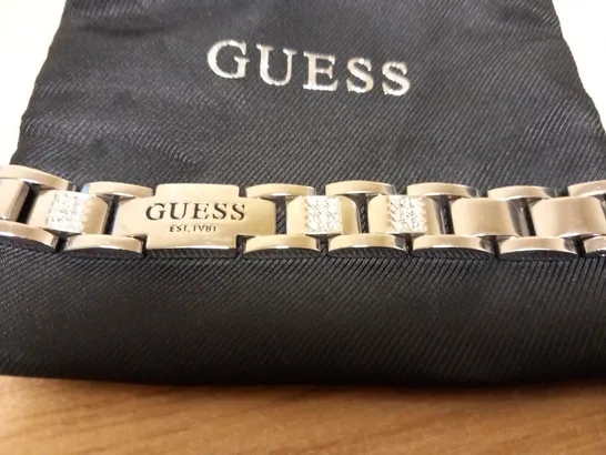 BOXED GUESS FRONTIERS CURB BRACELET 