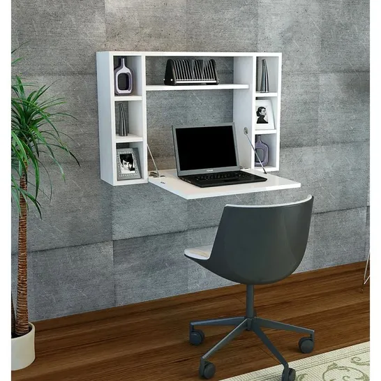 BOXED ELFIE COMPUTER DESK - WHITE