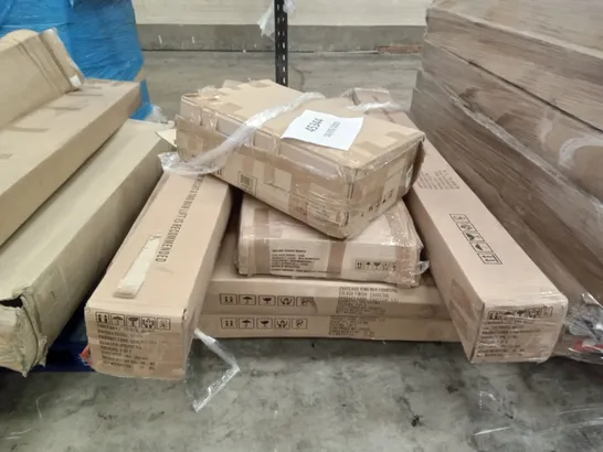 PALLET OF ASSORTED FLAT PACK FURNITURE PARTS