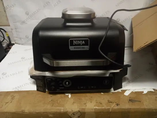 NINJA WOODFIRE ELECTRIC BBQ GRILL & SMOKER WITH AIR FRY FUNCTION OG701UKQ