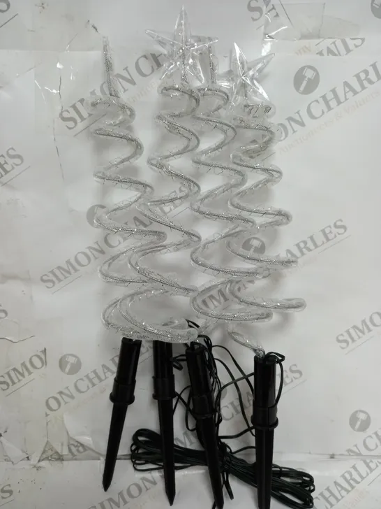 CURLY PATHFINDERS OUTDOOR CHRISTMAS DECORATIONS RRP £32