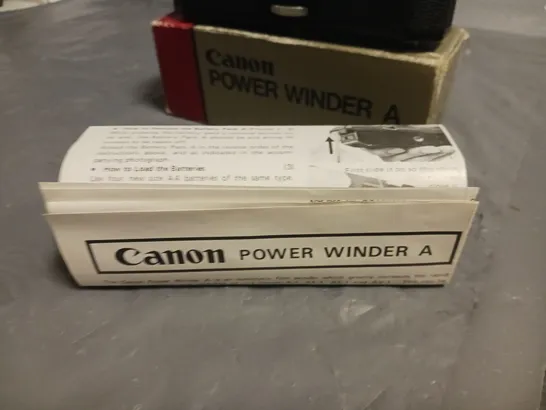 BOXED CANON POWER WINDER A