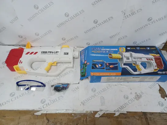 WATER GUN TOY ELECTRIC LAUNCH BOXED 