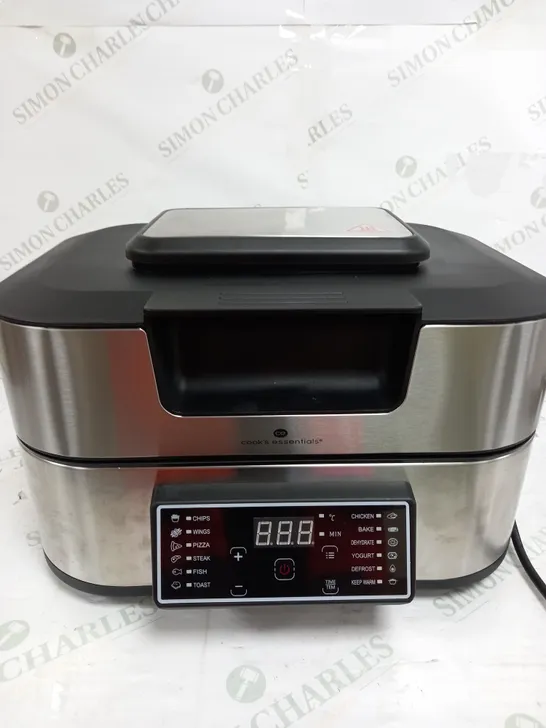 BOXED COOK'S ESSENTIALS GRILL & AIRFRYER 5.5L