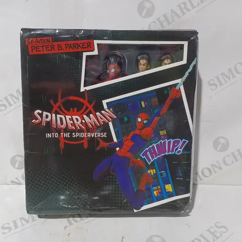 BOXED SPIDER-MAN INTO THE SPIDER-VERSE COLLECTIBLE FIGURE