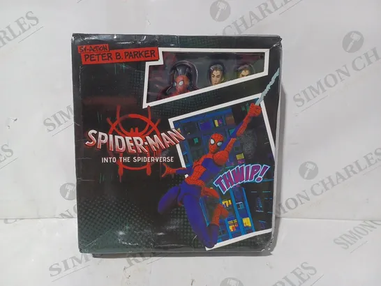 BOXED SPIDER-MAN INTO THE SPIDER-VERSE COLLECTIBLE FIGURE