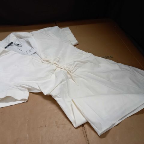 ZARA WHITE TUNIC STYLE DRESS - XL