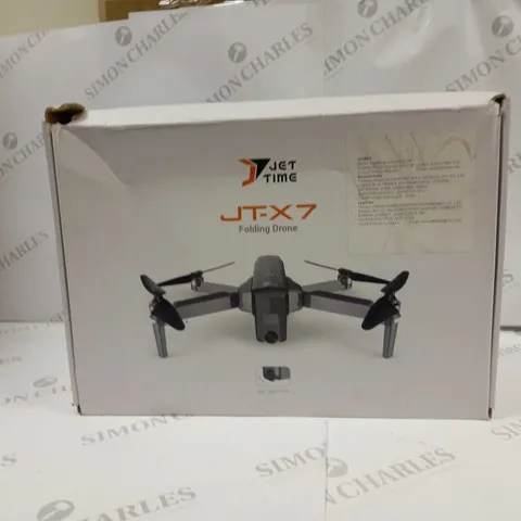 JET TIME JT-X7 FOLDING DRONE BOXED 