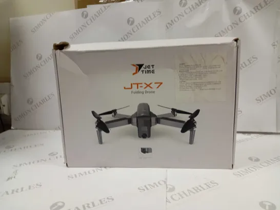 JET TIME JT-X7 FOLDING DRONE BOXED 