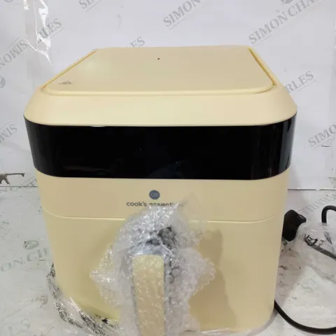 COOKS ESSENTIALS AIR FRYER IN YELLOW