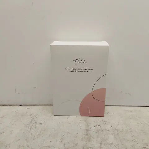 BOXED TILI 5 IN 1 HAIR REMOVAL KIT - PINK (1 BOX)