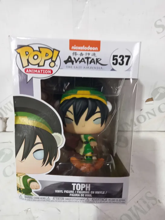 FUNKO POP ANIMATION 537 - AVATAR THE LAST AIRBENDER - TOPH VINYL FIGURE