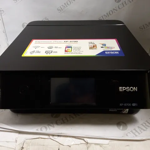 EPSON EXPRESSION PHOTO XP-8700 PRINTER