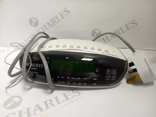 ROBERTS RADIO CR9971 CHRONOLOGIC VI DUAL ALARM CLOCK RADIO