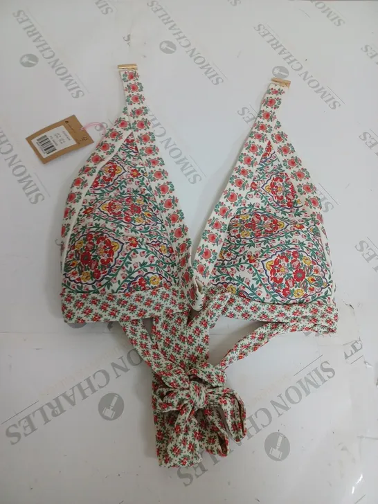 BODEN HALTER BIKINI TOP SIZE 14 