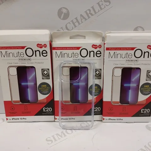 BOX OF APPROX 16 MINUTE ONE IPHONE 13 PRO PHONES CASES