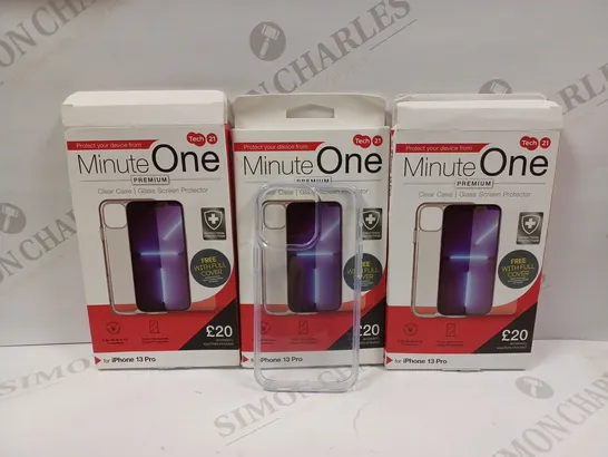 BOX OF APPROX 16 MINUTE ONE IPHONE 13 PRO PHONES CASES