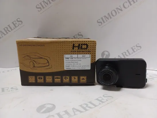 BOXED UNBRANDED HD DRIVING RECORDER