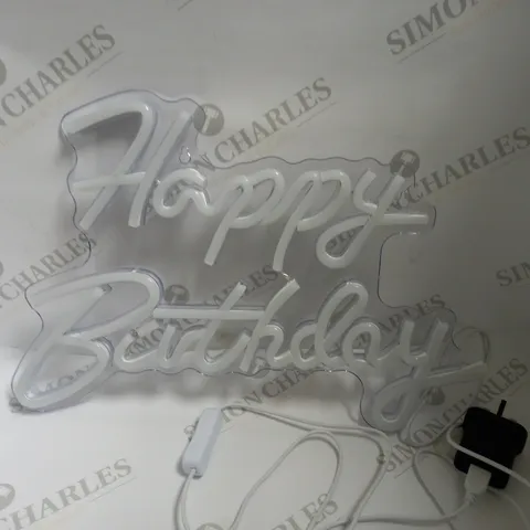 SIGNSHIP `HAPPY BIRTHDAY` NEON MOOD LIGHT