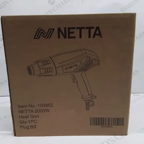 BRAND NEW BOXED NETTA 2000W HEATGUN
