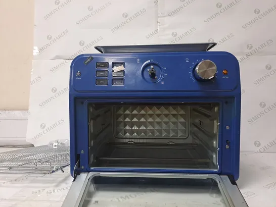 BOXED COOK'S ESSENTIAL 21-LITRE AIRFRYER OVEN IN BLUE 