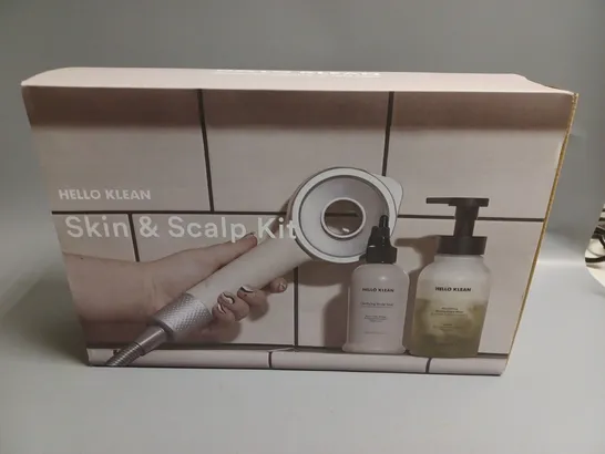 BOXED HELLO KLEAN SKIN & SCALP KIT