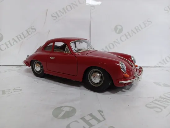 BURAGO PORSCHE 356 B IN RUBY RED