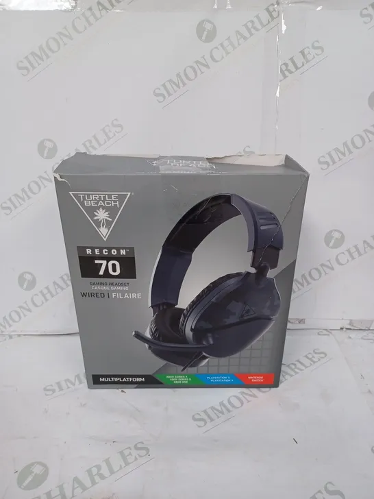 TURTLE BEACH RECON 70 WIRED MULTIPLATFORM GAMING HEADSET 