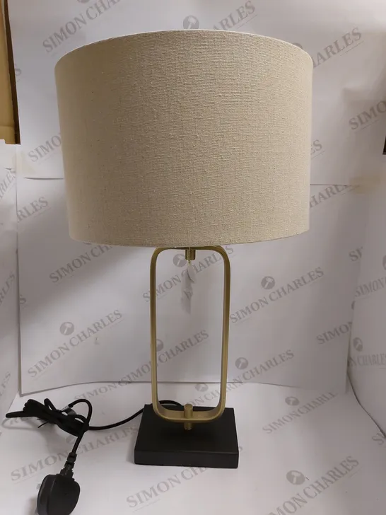 JOHN LEWIS FRAME TABLE LAMP WITH PULL CORD SWITCH