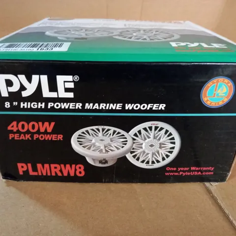 PYLE 400W 8" HIGH POWER MARINE WOOFER - PLMRW8