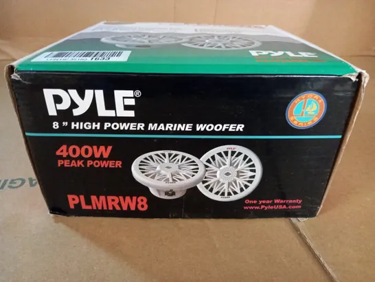 PYLE 400W 8" HIGH POWER MARINE WOOFER - PLMRW8