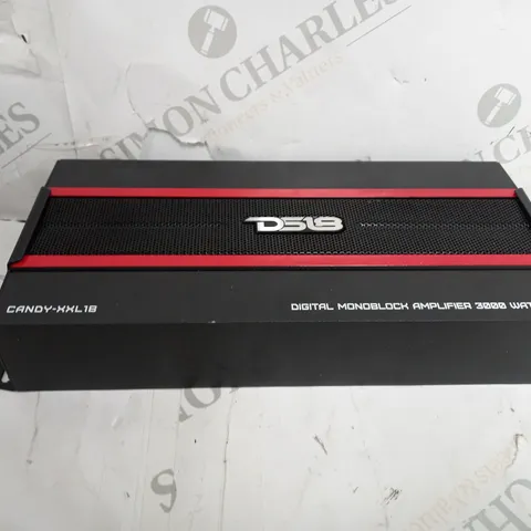 DS18 CANDY-XXL1B 3000 WATT MONOBLOCK AMPLIFIER CLASS D MONO 1 CHANNEL CAR AMP