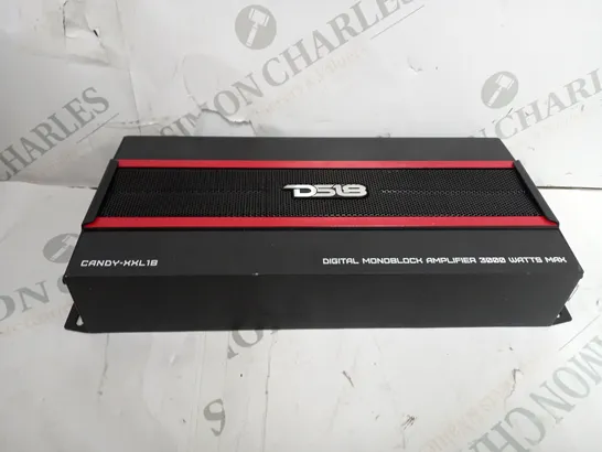 DS18 CANDY-XXL1B 3000 WATT MONOBLOCK AMPLIFIER CLASS D MONO 1 CHANNEL CAR AMP