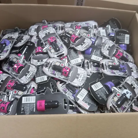 LARGE QUANTITY OF PATCH PANDA USB CAR CHARGERS