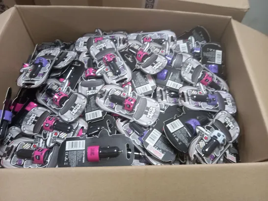 LARGE QUANTITY OF PATCH PANDA USB CAR CHARGERS