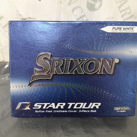 BOXED SRIXON Q STAR TOUR GOLF BALLS - WHITE