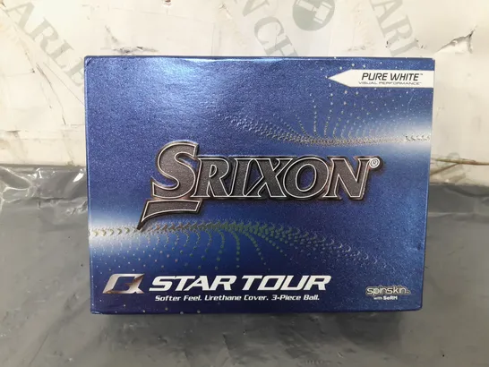 BOXED SRIXON Q STAR TOUR GOLF BALLS - WHITE