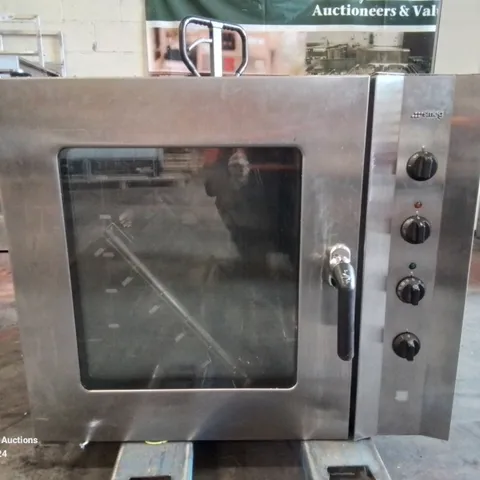 SMEG 6 TRAY COMMERCIAL, CONVECTION, BAKE OFF OVEN. MODEL ALFA241XM 8.5KW