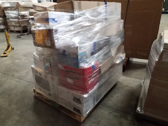 PALLET OF APPROXIMATELY 30 UNPROCESSED RAW RETURN HOUSEHOLD AND ELECTRICAL GOODS TO INCLUDE;