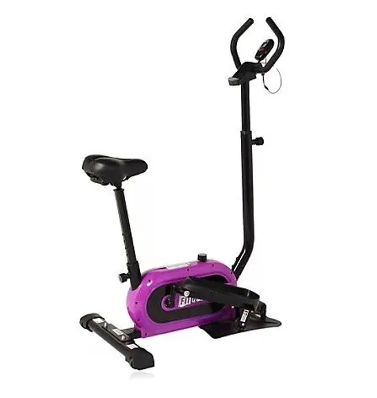 OUTLET FITQUEST 2 IN 1 ELLIPTICAL STEPPER PURPLE