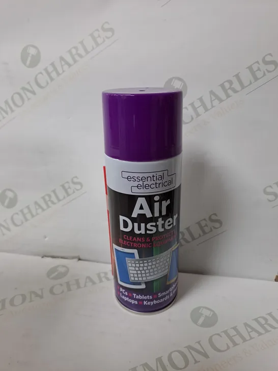 APPROXIMATELY 12 ESSENTIAL ELECTRICAL AIR DUSTER 400ML 