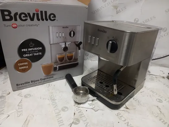 BREVILLE BIJOU ESPRESSO  RRP £199.99