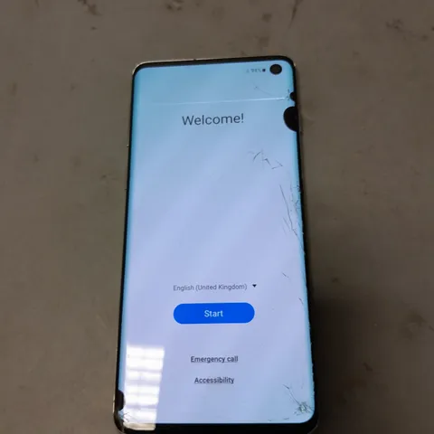 SAMSUNG GALAXY S10 BLUE 