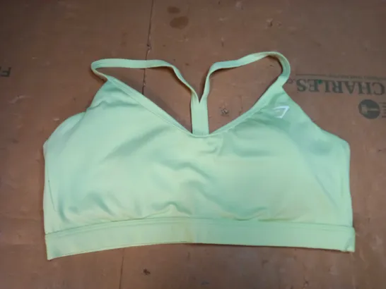 GYMSHARK SPORTS BRA SIZE L